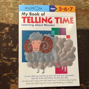My Book of Telling Time - Learning about Minutes